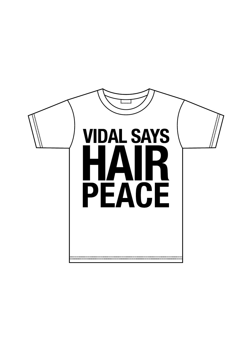 T-Shirt - Hair Peace – Sassoon Store