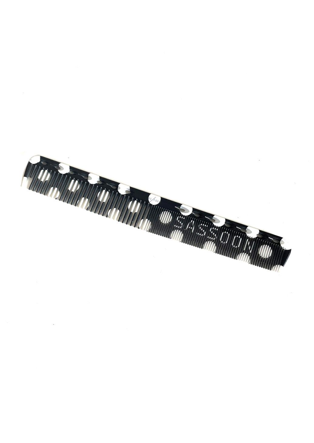YS Park Comb - Black & White Polka Dot