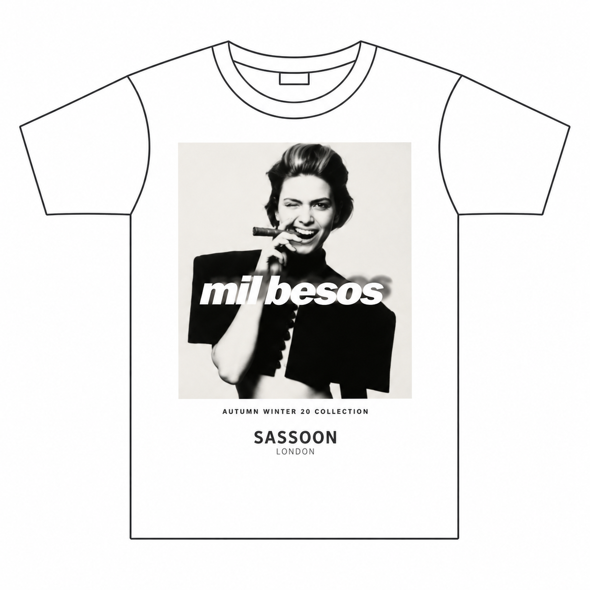 NEW T-Shirt - AW26 Cigar Shop Sassoon